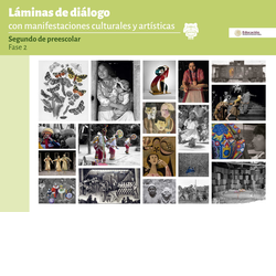 Láminas de diálogo con manifestaciones culturales y artísticas. Fase 2