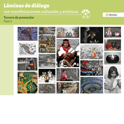 Láminas de diálogo con manifestaciones culturales y artísticas. Fase 2